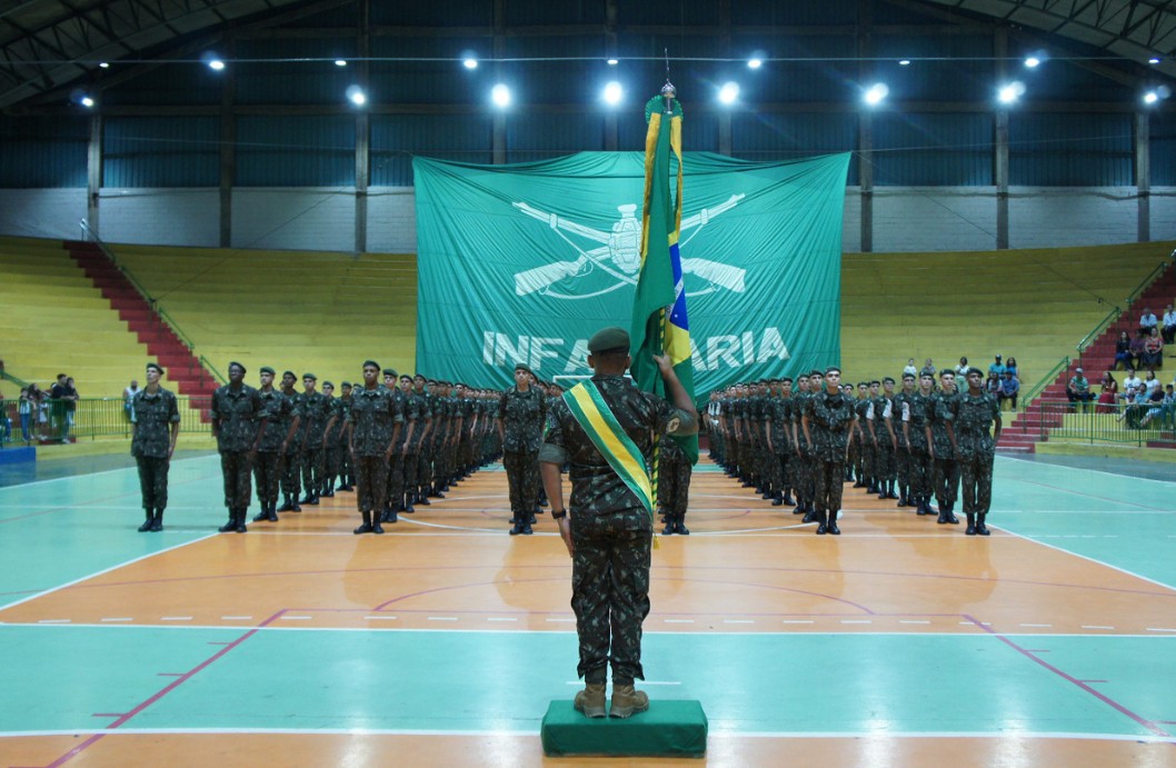 TIRO DE GUERRA, EM LAFAIETE, REALIZA SOLENIDADE DE MATRÍCULA DE 1OO  ATIRADORES-TURMA 2023