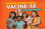 Campanha de vacinação contra gripe acontece  até o fim de maio