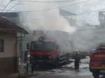 Caminhão pega fogo na Marechal Floriano 