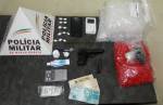 Polícia Militar prende suspeito de tráfico de drogas no bairro Queluz 