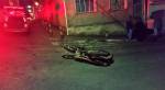 Acidente no bairro Santa Matilde deixa motociclista com ferimento grave