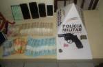 Após perseguição, Polícia Militar Rodoviária prende suspeito por tráfico de drogas  e porte ilegal de arma de fogo