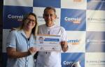 Ganhador da  promoção acredita  que Jornal CORREIO vai além de ser  apenas um informativo 