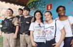 Polícia Militar e voluntários realizaram o Bazar do Bem em Itaverava