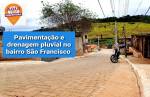 Ouro Branco: Prefeitura realiza limpeza de prédios públicos e pavimentação de ruas