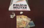 Polícia Militar prende homem por mandado judicial e apreende drogas em Queluzito