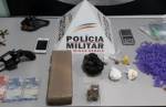 Lafaiete: operações policiais apreendem drogas e prendem suspeitos de envolvimento com o tráfico