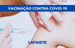 Entre os dias 16 e 18, pessoas de 57 a 59 anos serão vacinadas contra a Covid-19 em Lafaiete