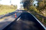 Serviços de melhoria no asfalto estreitam pistas da BR-040 nesta semana