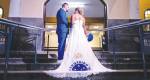 Cabulosa: Noiva de CL se casa usando vestido bordado com o escudo do Cruzeiro