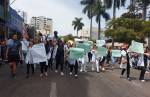 Profissionais de Enfermagem de Lafaiete protestam e cobram o pagamento do piso salarial 