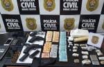 Polícia Civil prende acusado de tráfico e apreende material ilícito 