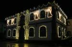 Iluminação de Natal foi inaugurada no último sábado, em Congonhas