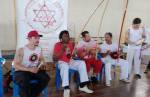 Mestre de capoeira de Lafaiete participa intercâmbio cultural em Capivari do Sul