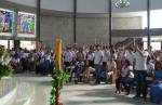 Cerca de 190 pessoas são crismadas na Basílica do Sagrado Coração de Jesus,   em Lafaiete