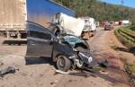 BR-040: acidentes envolvendo carros e carretas  matam quatro pessoas em Congonhas e Itabirito 