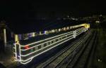Trem Iluminado da MRS Logística traz Papai Noel e encanta multidão em Lafaiete
