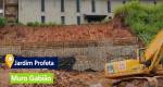 Congonhas intensifica segurança com construção de novo muro de gabião no Jardim Profeta