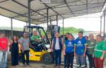 Ouro Branco: Prefeitura promove avanço na coleta seletiva com doação de empilhadeira à associação