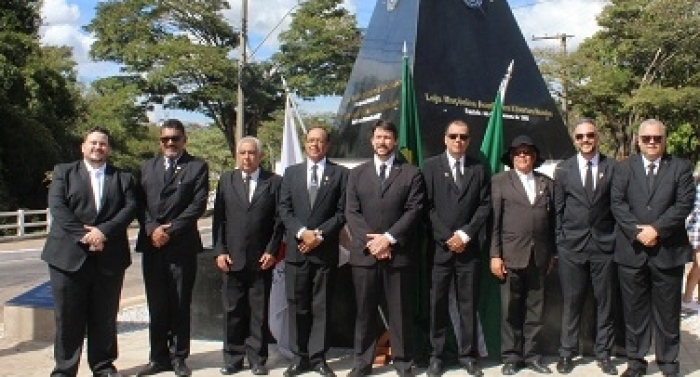 Maçonaria  inaugura marco e celebra sua história