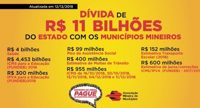 Governo volta a confiscar ICMS dos municípios e Lafaiete já discute parcelamento do 13º