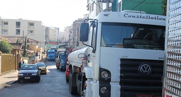Prefeitura inicia restrição ao tráfego de carretas em Lafaiete