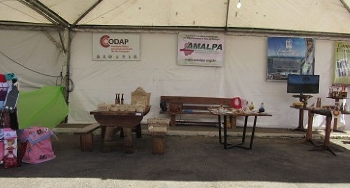 Estande da Amalpa promove cidades da região na Expoagro