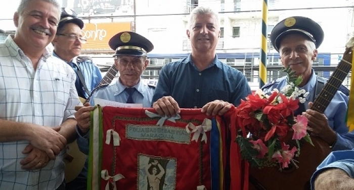 Folia de Reis do Maracujá participa do 1º Dia Cívico Cultural na Prefeitura de CL