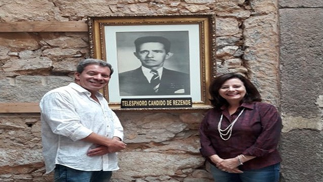 Museu de Lafaiete ganha quadro de Telésphoro Cândido de Rezende