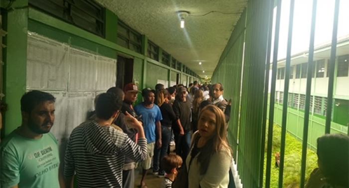 Candidatos de Lafaiete votaram pela manhã
