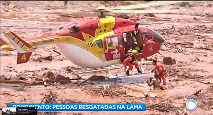 Bombeiros confirmam 200 desaparecidos, após rompimento de barragem em Brumadinho