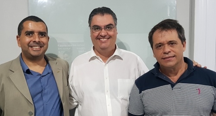 Lafayette Andrada e Glaycon Franco se reúnem e projetam recursos de quase R$80 milhões para o município