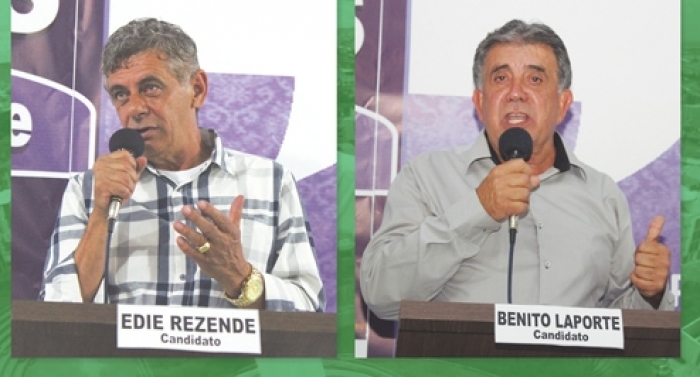Edie Rezende e Benito Laporte passam por sabatinas no Sindcomércio