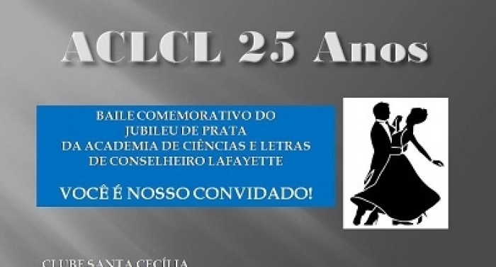 ACLCL comemora 25 anos com baile de gala e entrega de homenagens