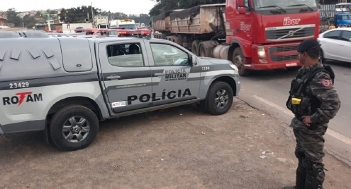 31º BPM divulga nota oficial sobre o fim da greve dos caminhoneiros