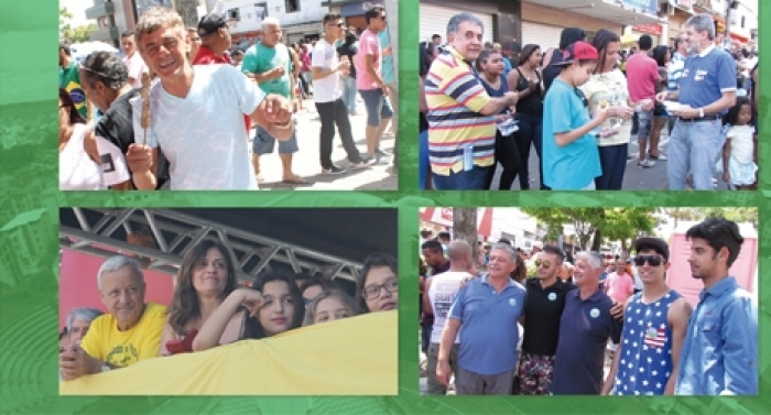 7 de Setembro: candidatos desfilam na parada e intensificam corpo a corpo