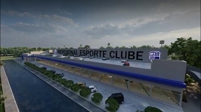 MERIDIONAL ESPORTE CLUBE DE LAFAIETE GANHA CASA NOVA Conheça os detalhes do  projeto do novo estádio do Meridional em Lafaiete - Sporte7