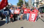 Ato contra Bolsonaro reúne manifestantes no Centro de Lafaiete 