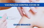 Ouro Branco aplica doses de reforço contra Covid-19 esta semana; confira cronograma