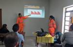 Maio Amarelo: Corpo de Bombeiros realiza palestra sobre prevenção de acidentes de trânsito em Lafaiete