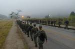  Tiro de Guerra: Atiradores realizam marcha de 8 km em Lafaiete