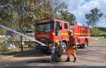Crianças conhecem de perto a rotina dos bombeiros de Lafaiete